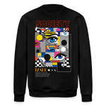 Shennong, Augen, 1st | Roller, Unisex Bio-Sweatshirt - Schwarz