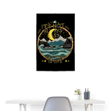 Izanami, Berge, 1st | Poster 60x90 cm - Weiß