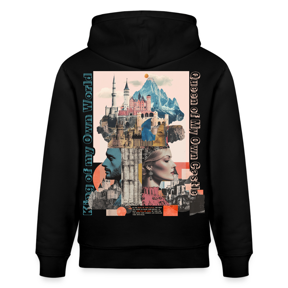 Zephiron, Schloss, 1st | Cruiser, Unisex Bio-Hoodie - Schwarz