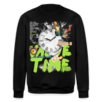 Ifrit, Uhr, 1st | Roller, Unisex Bio-Sweatshirt - Schwarz