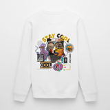 Thorvalis, Bär, 1st | Roller, Unisex Bio-Sweatshirt - Weiß