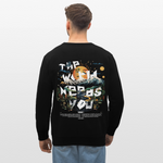 Ereshkigal, Berge, 1st | Roller, Unisex Bio-Sweatshirt - Schwarz