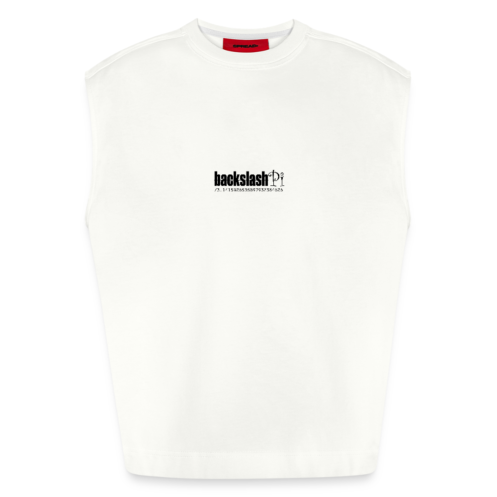 Vaelthorn, Berge, 1st | Heavyweight Oversized Bio Tank Top, Unisex - OFF WHITE