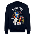Dewrês, Frau, 1st | Roller, Unisex Bio-Sweatshirt - Navy