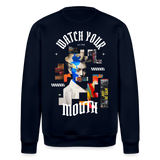 Dewrês, Frau, 1st | Roller, Unisex Bio-Sweatshirt - Navy