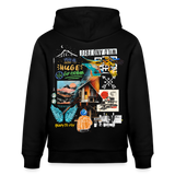 Nüwa, Wandern, 1st | Cruiser, Unisex Bio-Hoodie - Schwarz