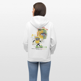 Neptaros, Zitrone, 1st | Cruiser, Unisex Bio-Hoodie - Weiß