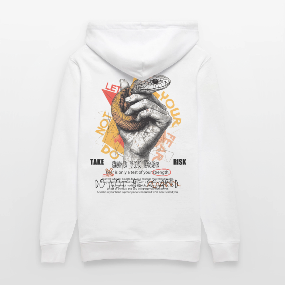 Eldamar, Schlange, 1st | Cruiser, Unisex Bio-Hoodie - Weiß