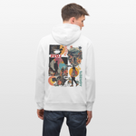 Vaelthorn, Berge, 1st | Cruiser, Unisex Bio-Hoodie - Weiß