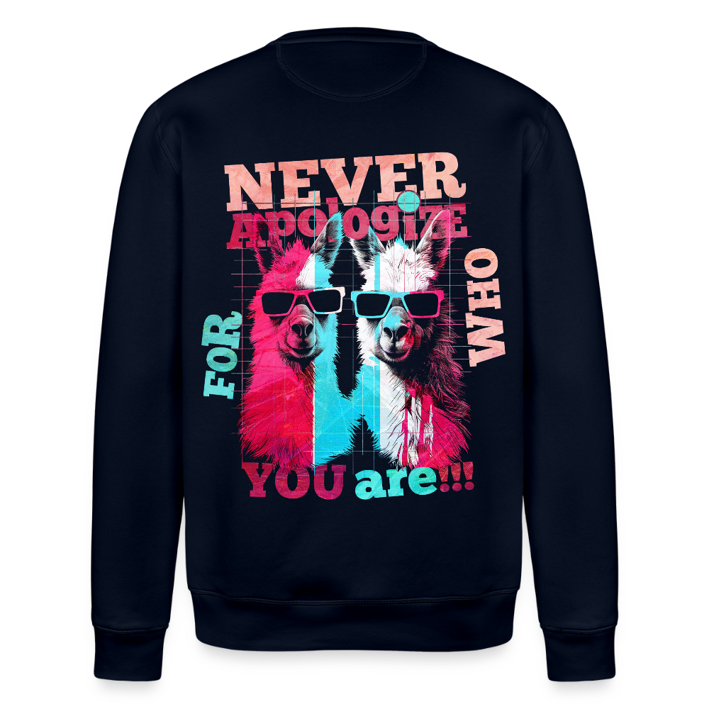 Tenjin, Alpaka, 1st | Roller, Unisex Bio-Sweatshirt - Navy