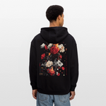 Manannan, Rose, 1st | Freshhood, Oversized Unisex Hoodie - Schwarz