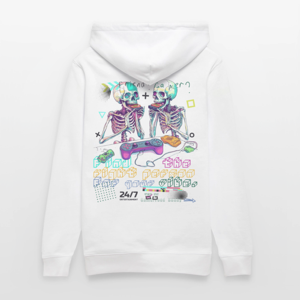 Malakar, Gaming, 1st | Cruiser, Unisex Bio-Hoodie - Weiß