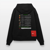 Astraeian, Symbole, 1st | Heavyweight Oversized Bio Hoodie, Unisex - SOLID BLACK