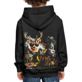 Orphean, Reh, 1st | Kinder Hoodie - Schwarz