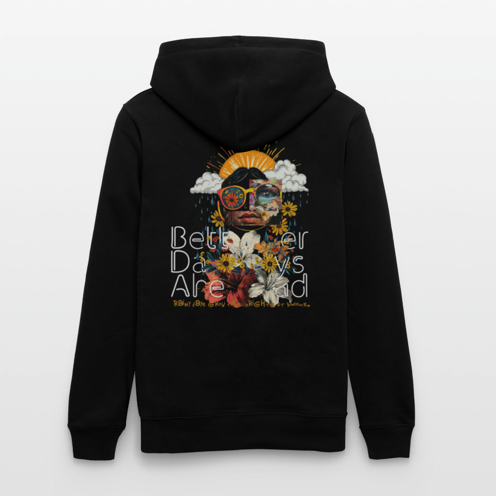 Jinni, Berge, 1st | Cruiser, Unisex Bio-Hoodie - Schwarz