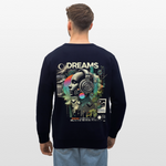 Harmonian, Fantasie, 1st | Roller, Unisex Bio-Sweatshirt - Navy
