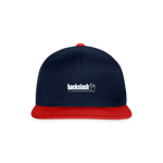 Snapback Cap - Navy/Rot