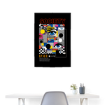 Shennong, Augen, 1st | Poster 60x90 cm - Weiß