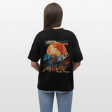 Panos, Fahrrad, 1st | Blaster, Oversize Bio T-Shirt, Unisex - Schwarz