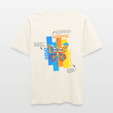 Nebularis, Schmetterling, 1st | Essential, Relaxed Fit Unisex Bio T-Shirt - Naturweiß 