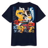 Kronan, Gesicht, 1st | Kinder Bio T-Shirt - Navy