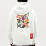 Xerathis, Obst, 1st | Heavyweight Oversized Bio Hoodie, Unisex - OFF WHITE
