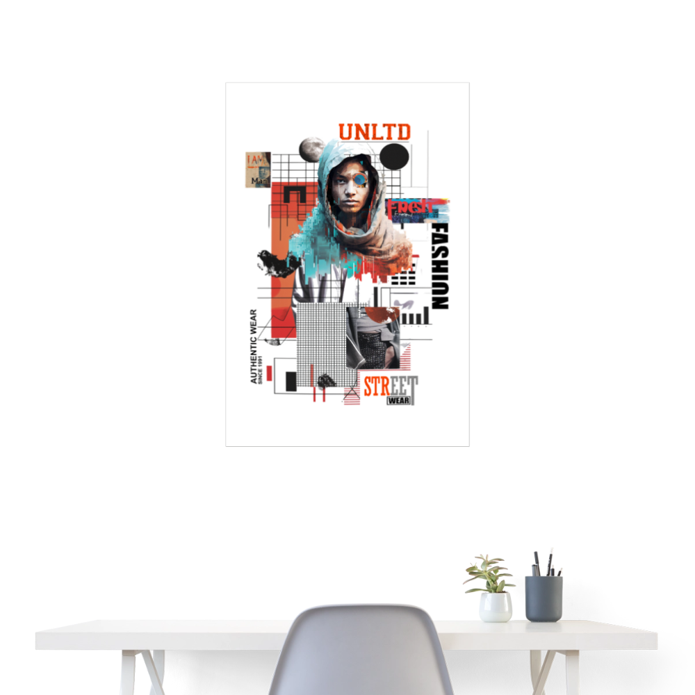 Celestrion, Cyborg, 1st | Poster 60x90 cm - Weiß