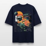Izanagi, Sonnenbrille, 1st | Blaster, Oversize Bio T-Shirt, Unisex - Navy