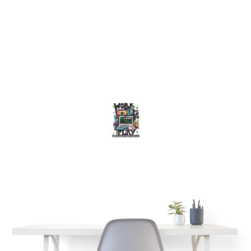 Aetherion, Laptop, 1st | Poster 20x30 cm - Weiß