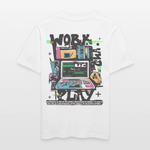 Aetherion, Laptop, 1st | Essential, Relaxed Fit Unisex Bio T-Shirt - Weiß
