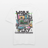 Aetherion, Laptop, 1st | Essential, Relaxed Fit Unisex Bio T-Shirt - Weiß