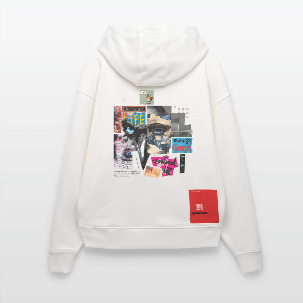 Saturnion, Raabe, 1st | Heavyweight Oversized Bio Hoodie, Unisex - OFF WHITE