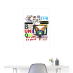 Orvathar, Fernseher, 1st | Poster 60x90 cm - Weiß