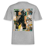 Xantherion, Schildkröte, 1st | Essential, Relaxed Fit Unisex Bio T-Shirt - Grau meliert