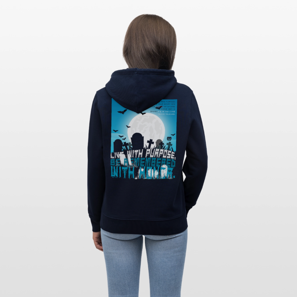 Themisan, Friedhof, 1st | Cruiser, Unisex Bio-Hoodie - Navy