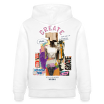 Andromion, Statue, 1st | Cruiser, Unisex Bio-Hoodie - Weiß