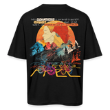 Panos, Fahrrad, 1st | Breezy, Oversized Unisex T-Shirt - Schwarz