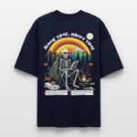 Tethyan, Skelet, 1st | Blaster, Oversize Bio T-Shirt, Unisex - Navy