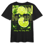 Kali, Limette, 1st | Teenager Bio T-Shirt - Schwarz