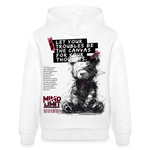 Zentharis, Bär, 1st | Cruiser, Unisex Bio-Hoodie - Weiß
