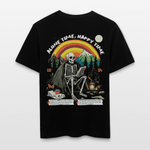 Tethyan, Skelet, 1st | Essential, Relaxed Fit Unisex Bio T-Shirt - Schwarz