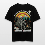 Tethyan, Skelet, 1st | Essential, Relaxed Fit Unisex Bio T-Shirt - Schwarz