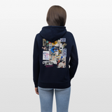Jade, Augen, 1st | Cruiser, Unisex Bio-Hoodie - Navy