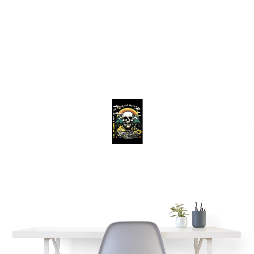 Panian, Berge, 1st | Poster 20x30 cm - Weiß