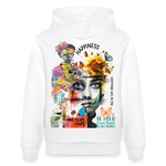 Verdantis, Blaue Augen, 1st | Cruiser, Unisex Bio-Hoodie - Weiß