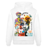 Verdantis, Blaue Augen, 1st | Cruiser, Unisex Bio-Hoodie - Weiß
