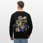 Tianlong, Gesicht, 1st | Roller, Unisex Bio-Sweatshirt - Schwarz