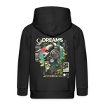 Harmonian, Fantasie, 1st | Kinder Zip Hoodie - Schwarz