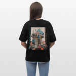 Zephiron, Schloss, 1st | Blaster, Oversize Bio T-Shirt, Unisex - Schwarz