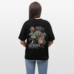 Selenian, Fitness, 1st | Blaster, Oversize Bio T-Shirt, Unisex - Schwarz